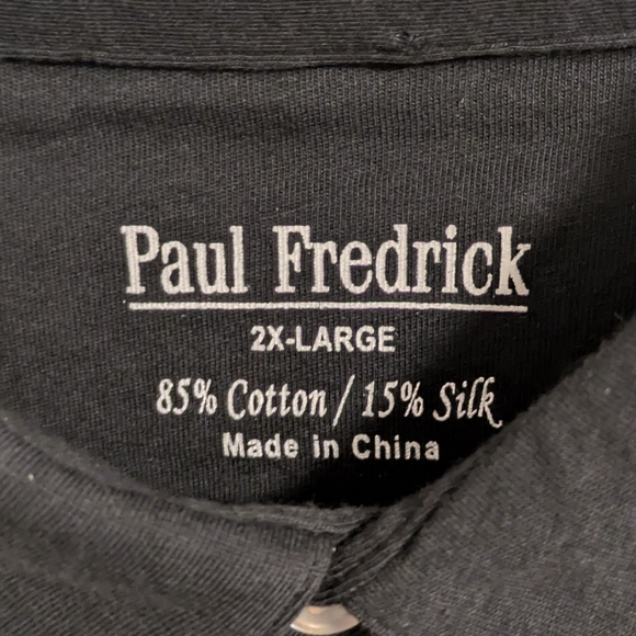 PAUL FREDRICK Polo Pullover Knit Sweater Shirt - Picture 5 of 8